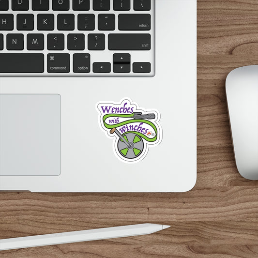 Wenches with Winches Die-Cut Sticker