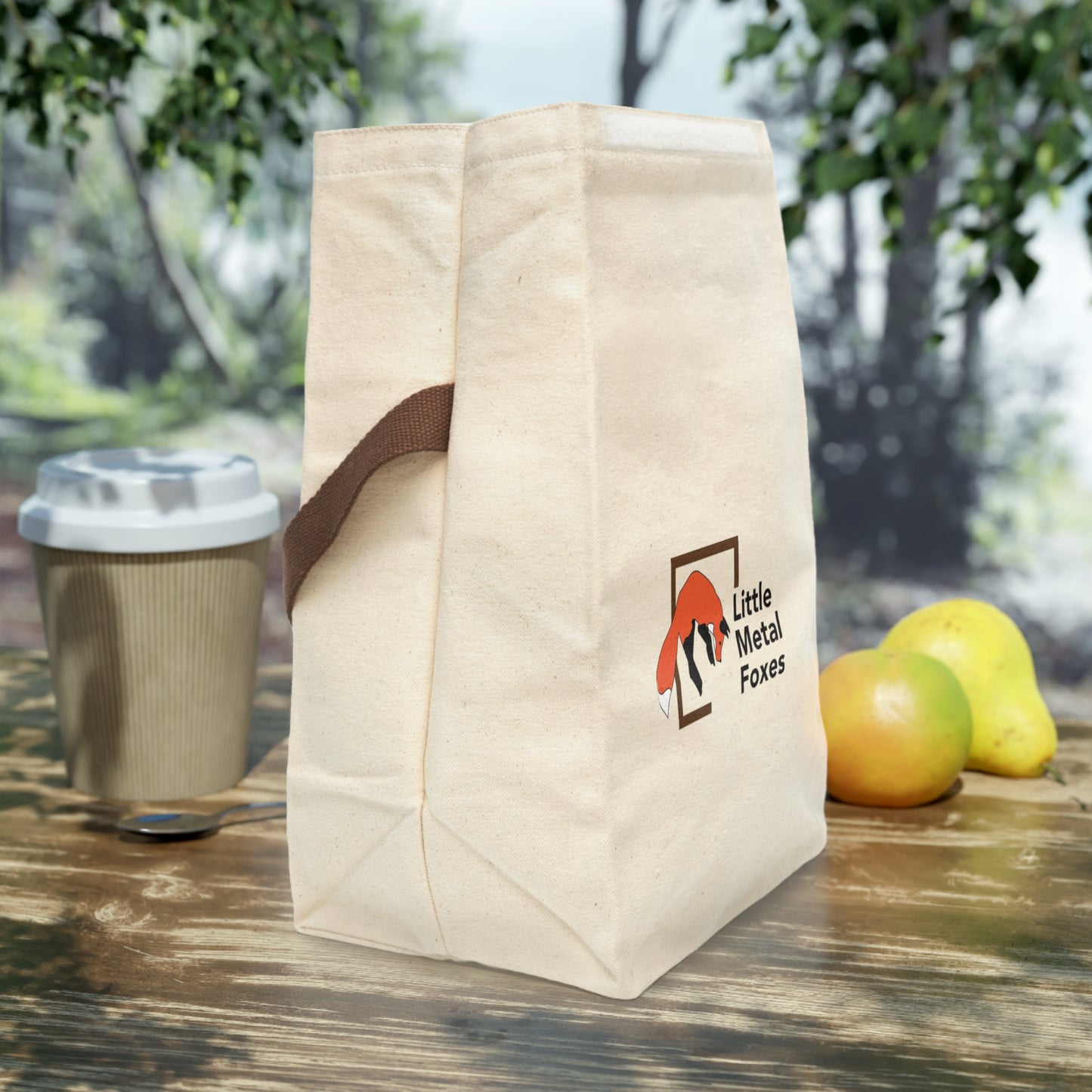 LMF Canvas Lunch Bag With Strap