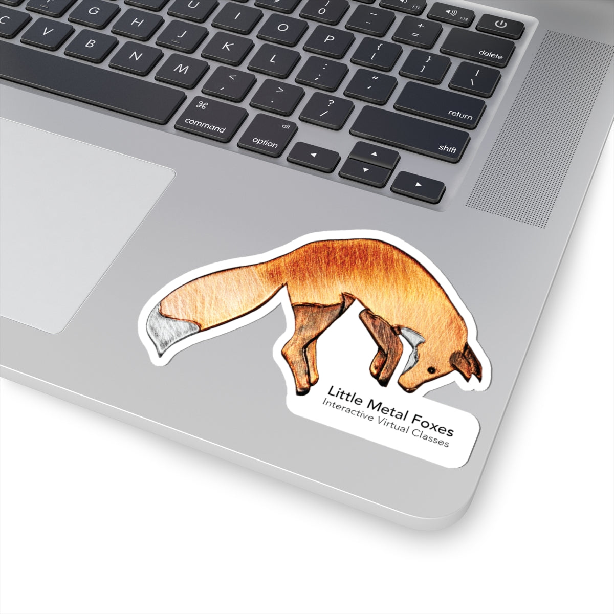 LMF Copper Jumping Fox Stickers