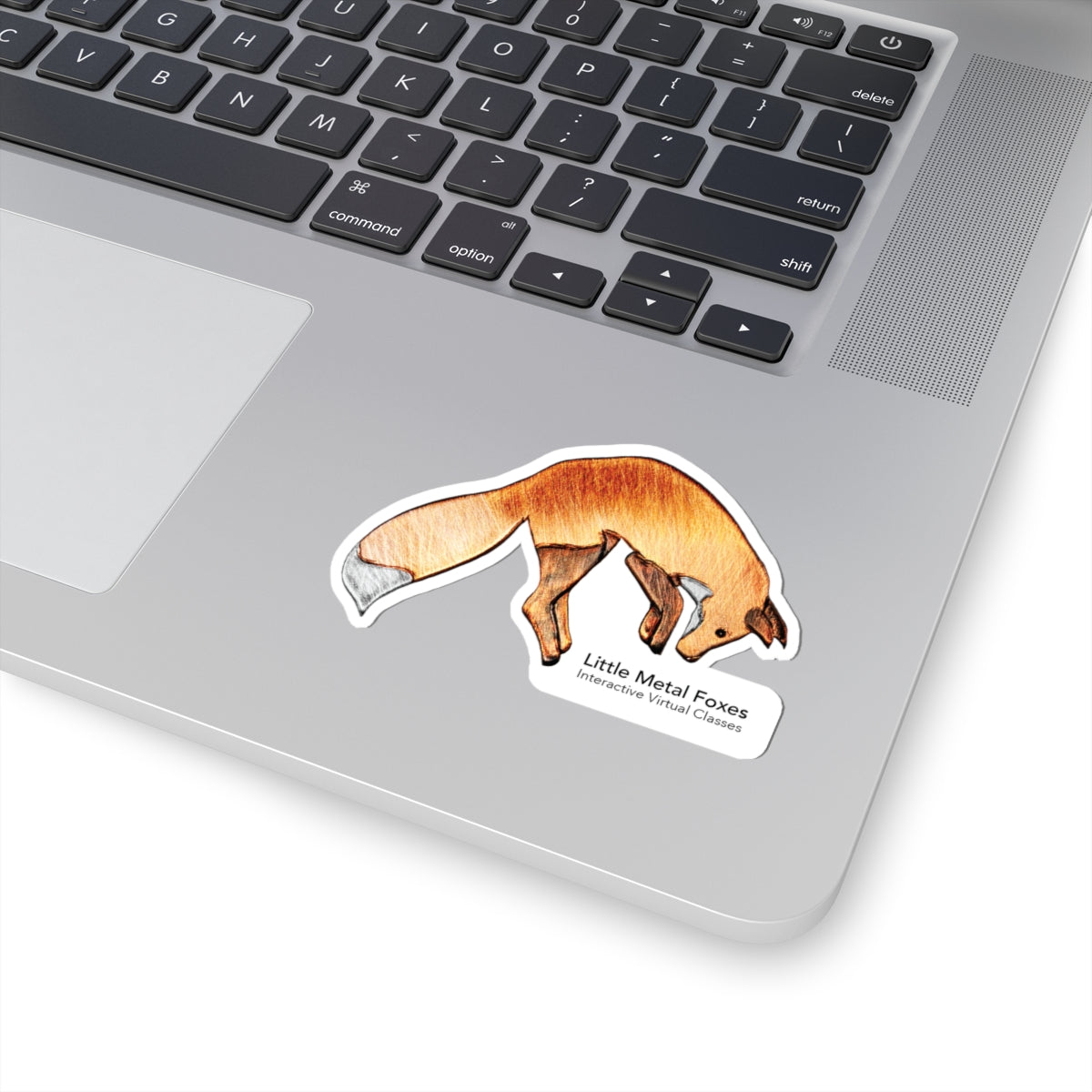 LMF Copper Jumping Fox Stickers