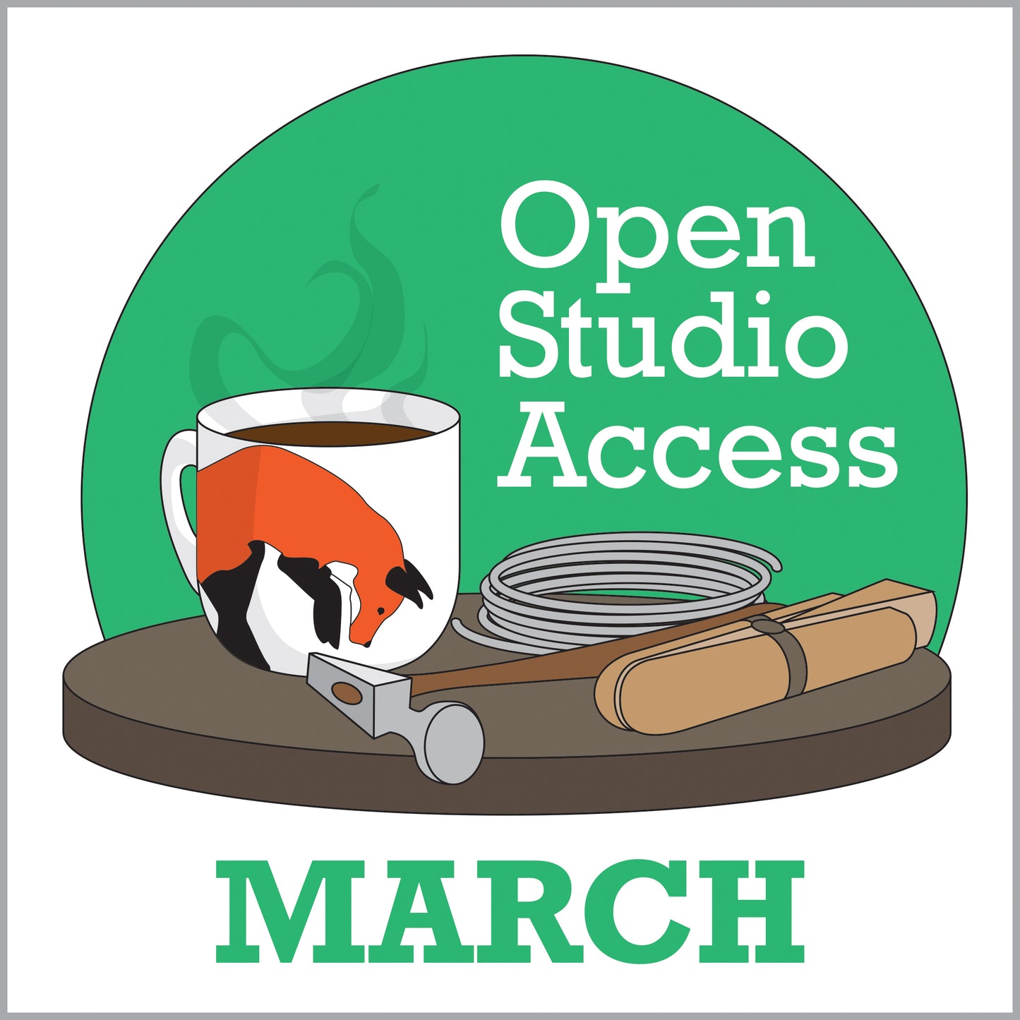 Open Studio Access - March 2024
