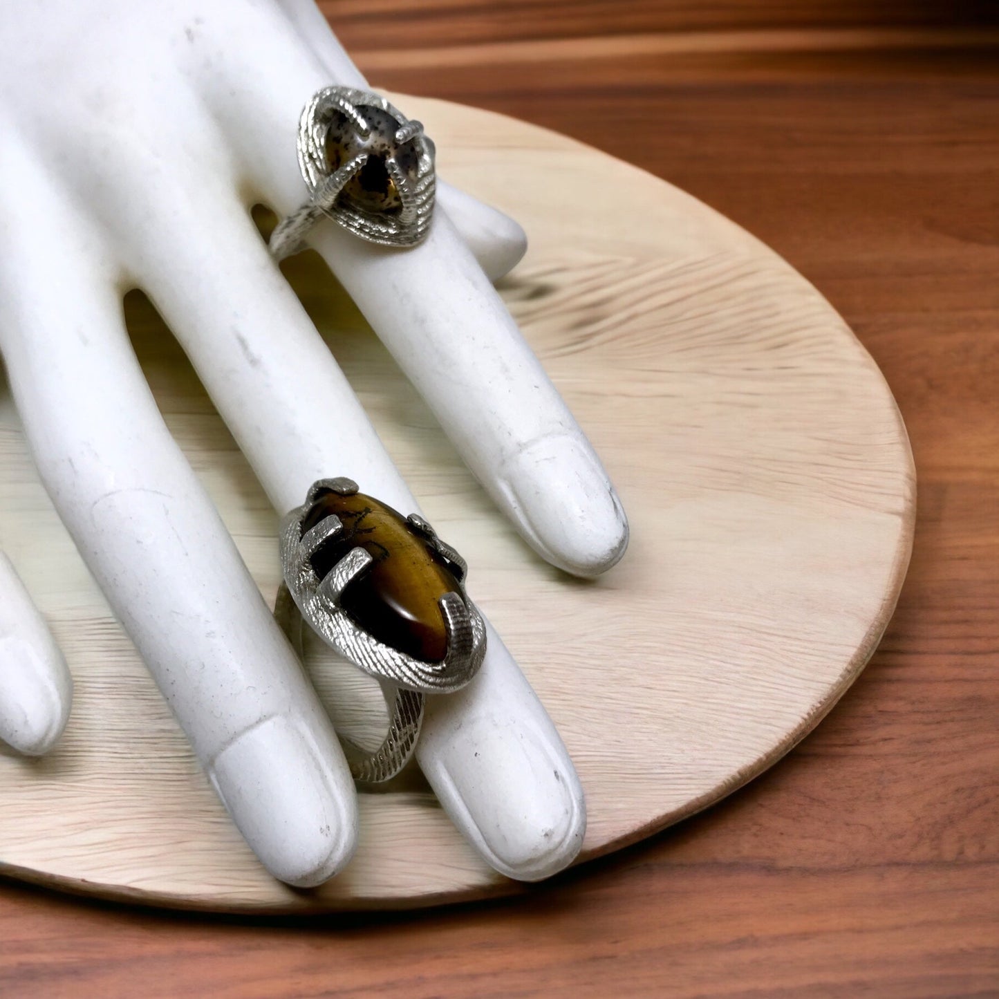 10/28 Cuttlebone Casting for Rings with Stones