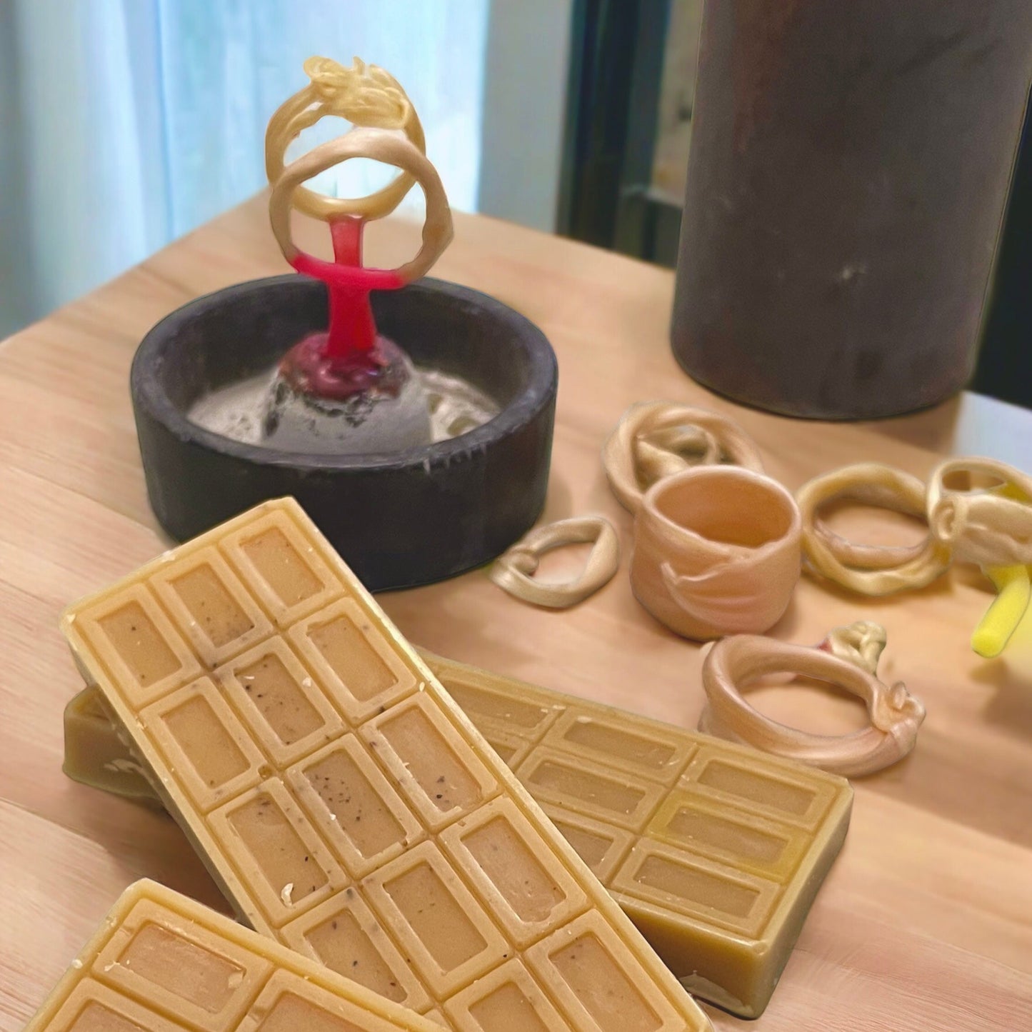 Working With Mitsuro Hikime Wax with Jennifer Stenhouse, Nov. 1