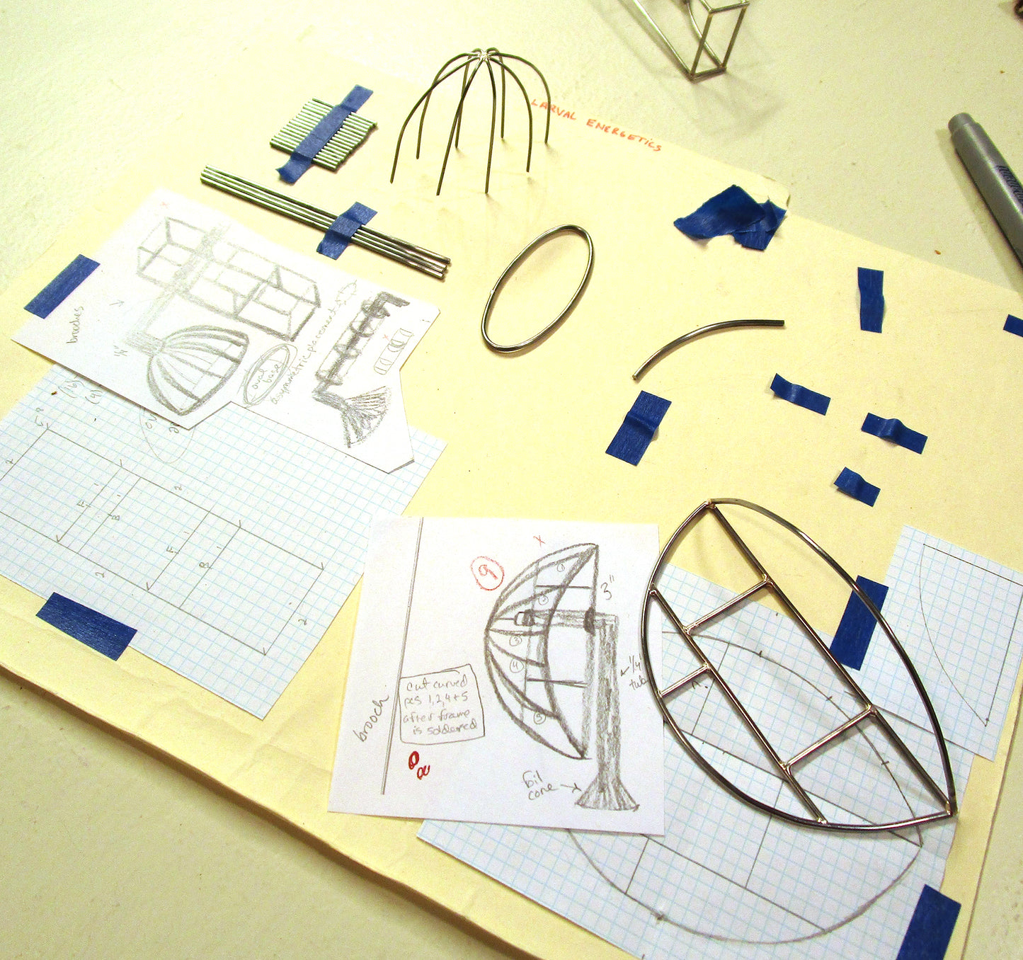 12/10 Drawing in Space: Techniques for 3-D Jewelry & Sculptural Forms in Steel Wire
