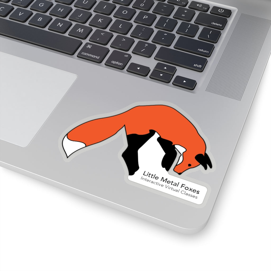 LMF Jumping Fox Stickers