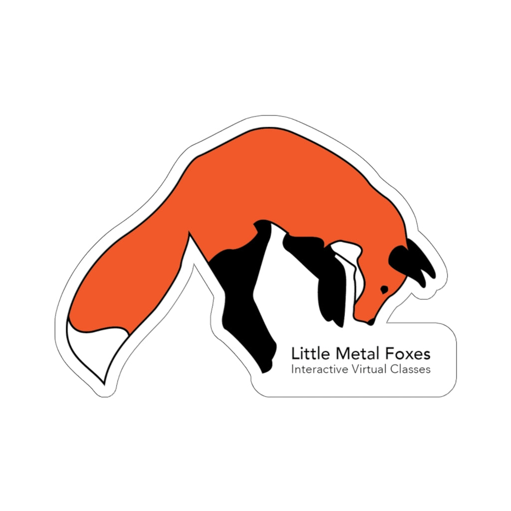 LMF Jumping Fox Stickers