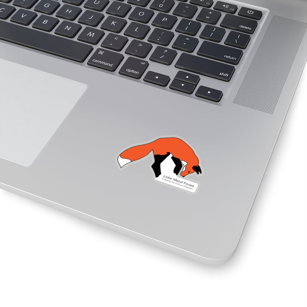 LMF Jumping Fox Stickers