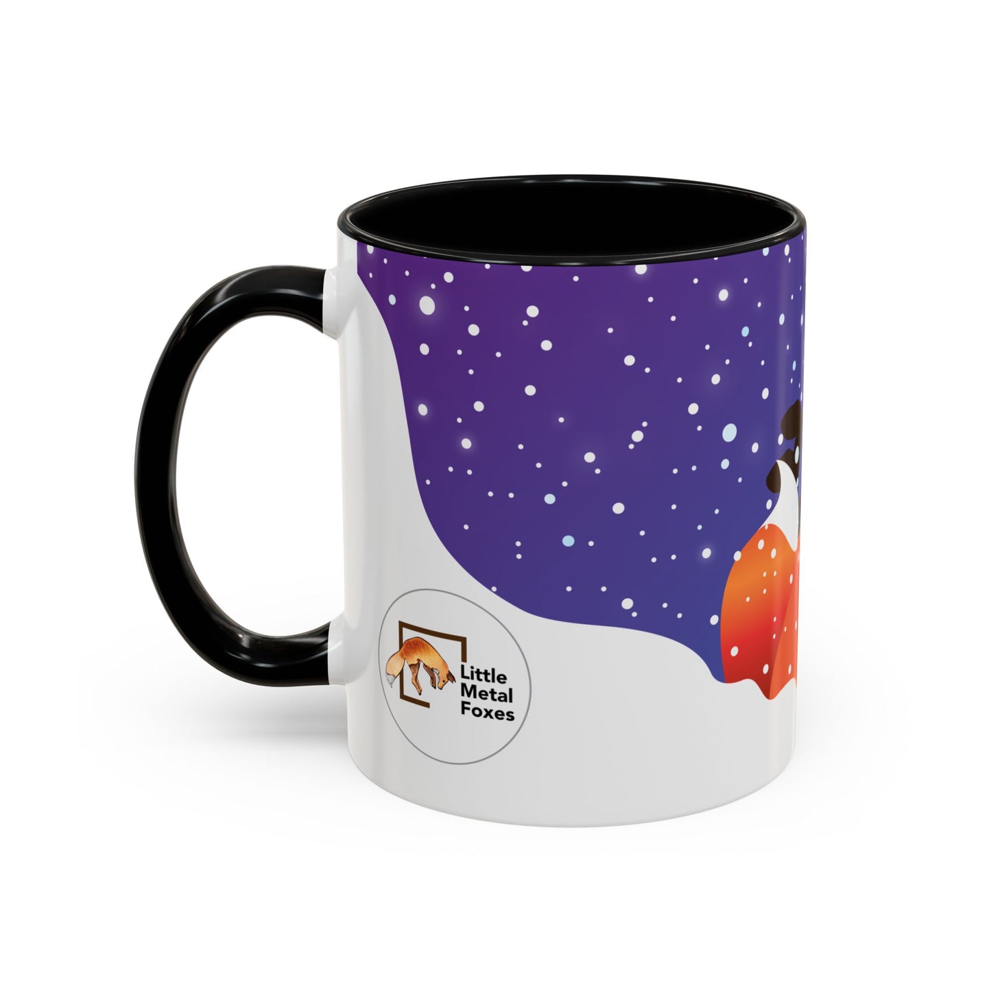 LMF Winter Fox Accent Coffee Mug (11, 15oz)