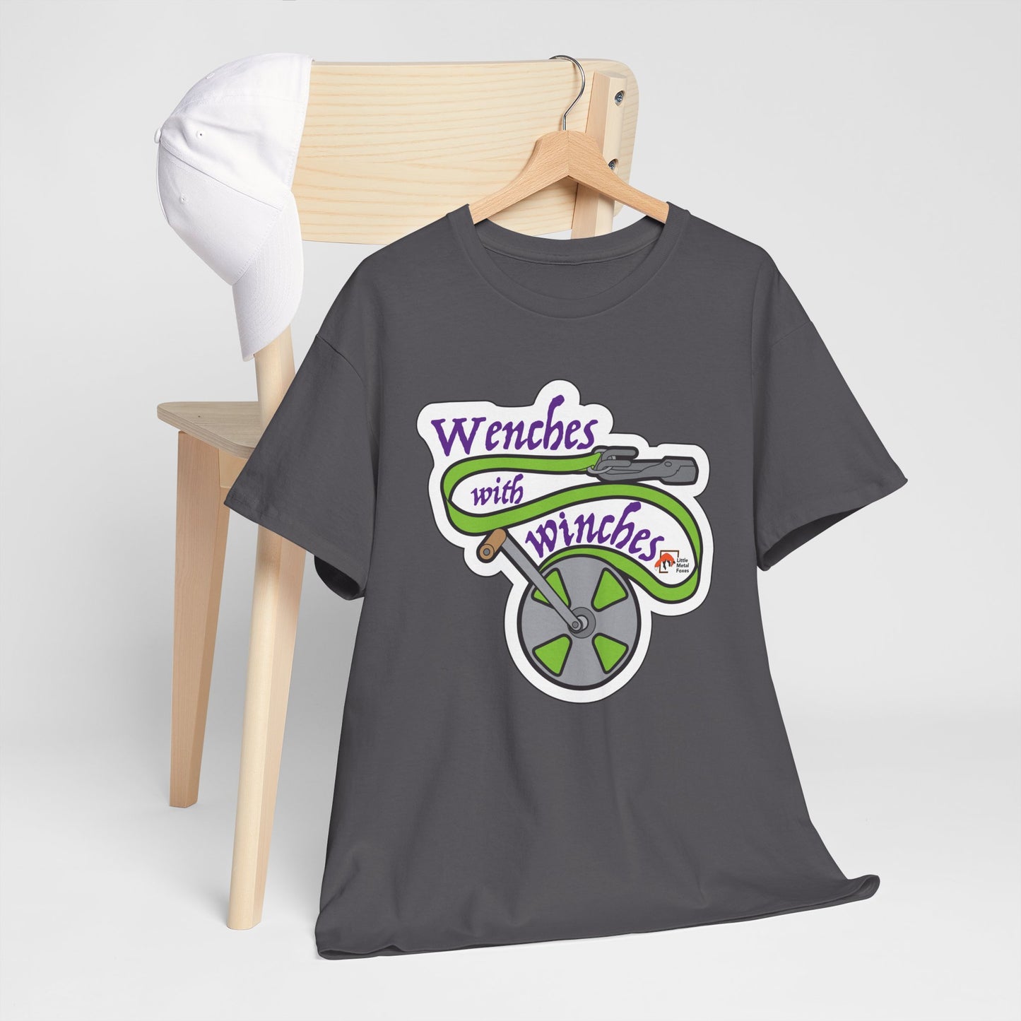 Wenches with Winches - Unisex Heavy Cotton Tee