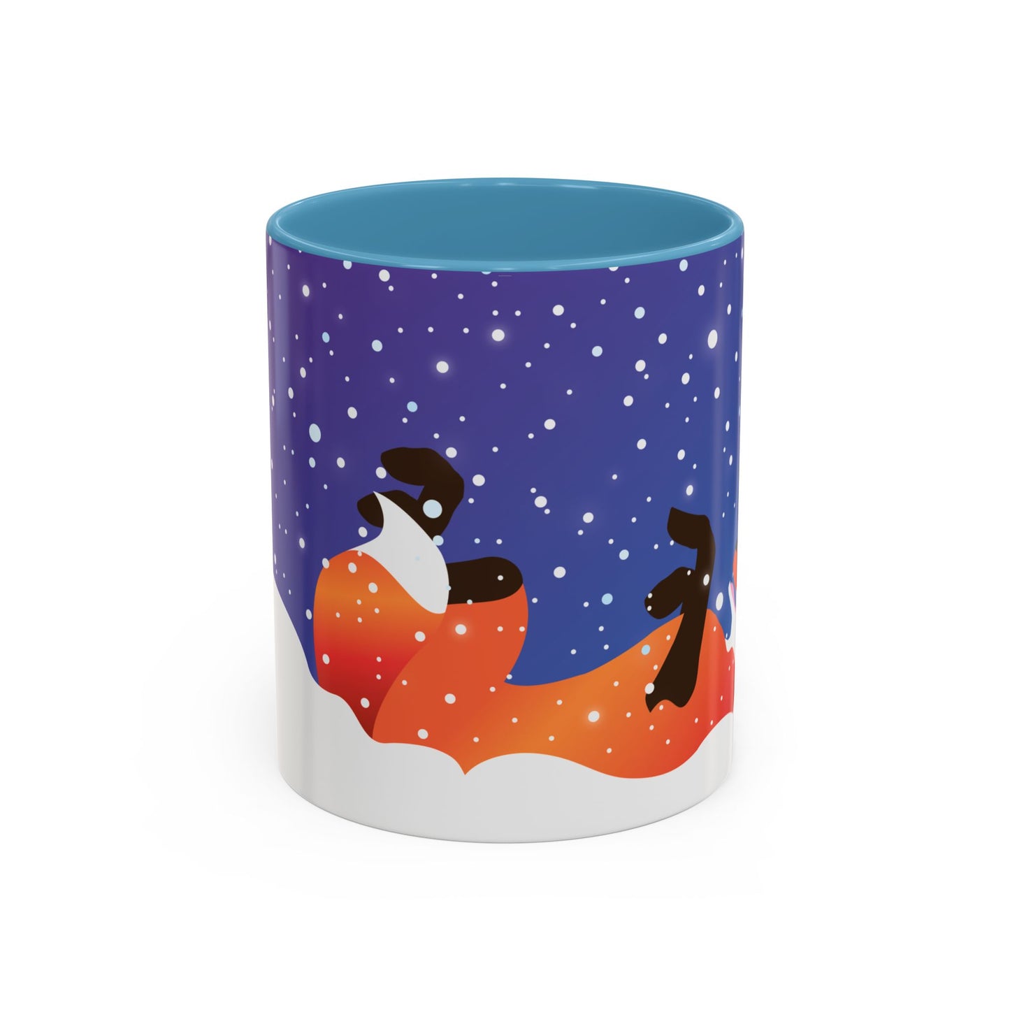 LMF Winter Fox Accent Coffee Mug (11, 15oz)