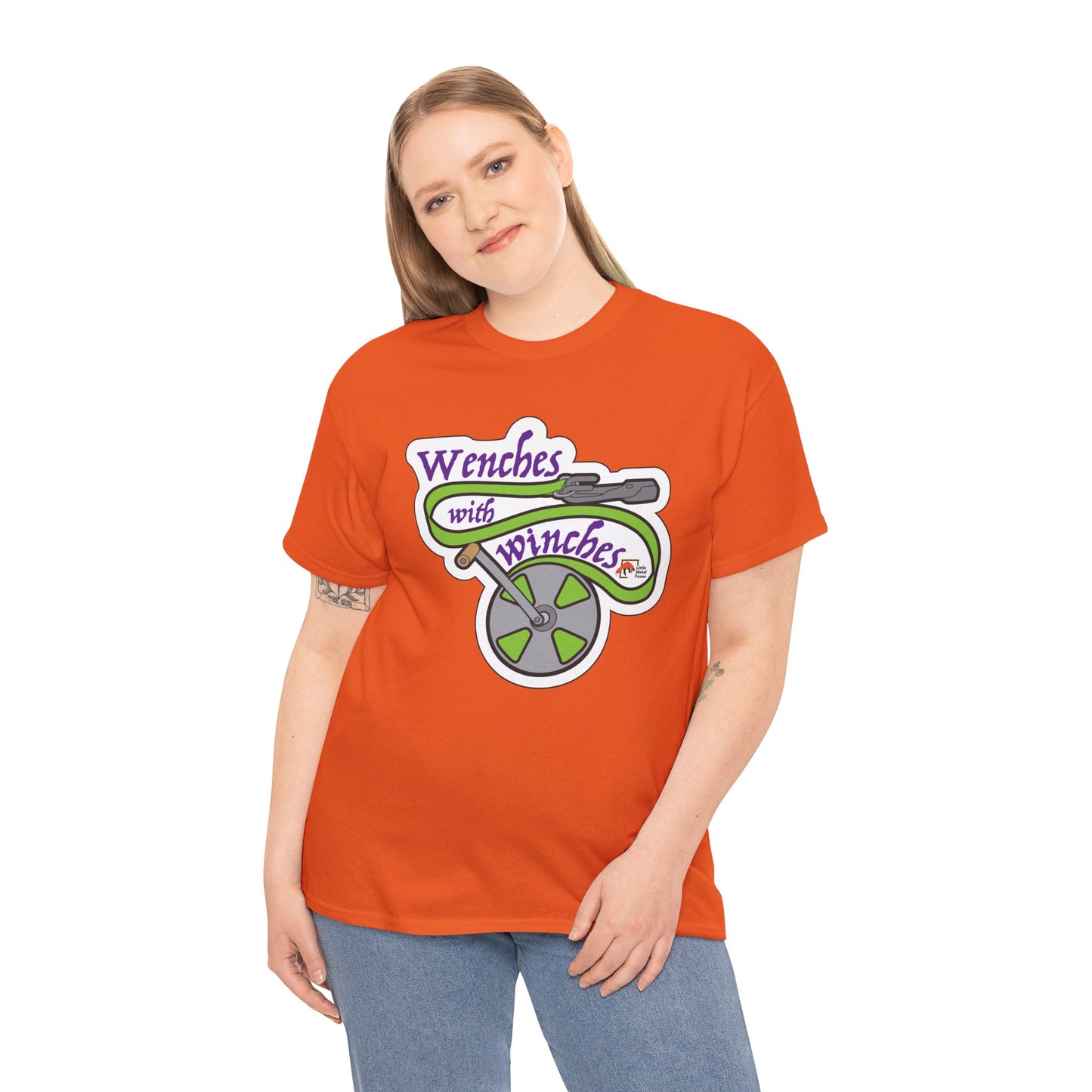 Wenches with Winches - Unisex Heavy Cotton Tee