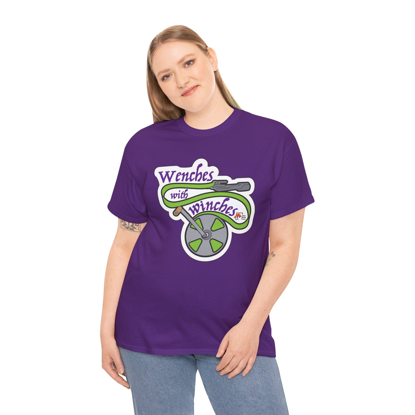 Wenches with Winches - Unisex Heavy Cotton Tee