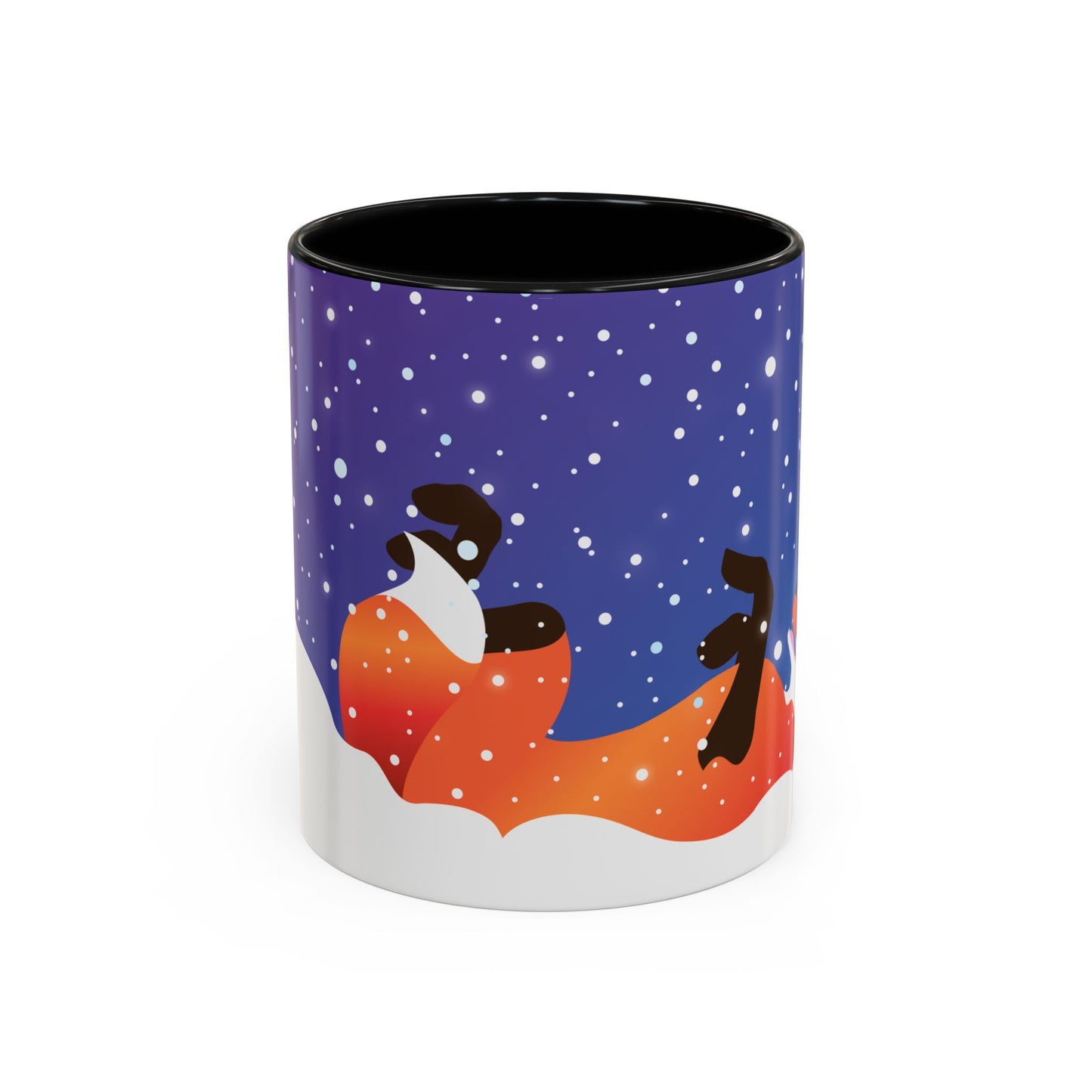 LMF Winter Fox Accent Coffee Mug (11, 15oz)