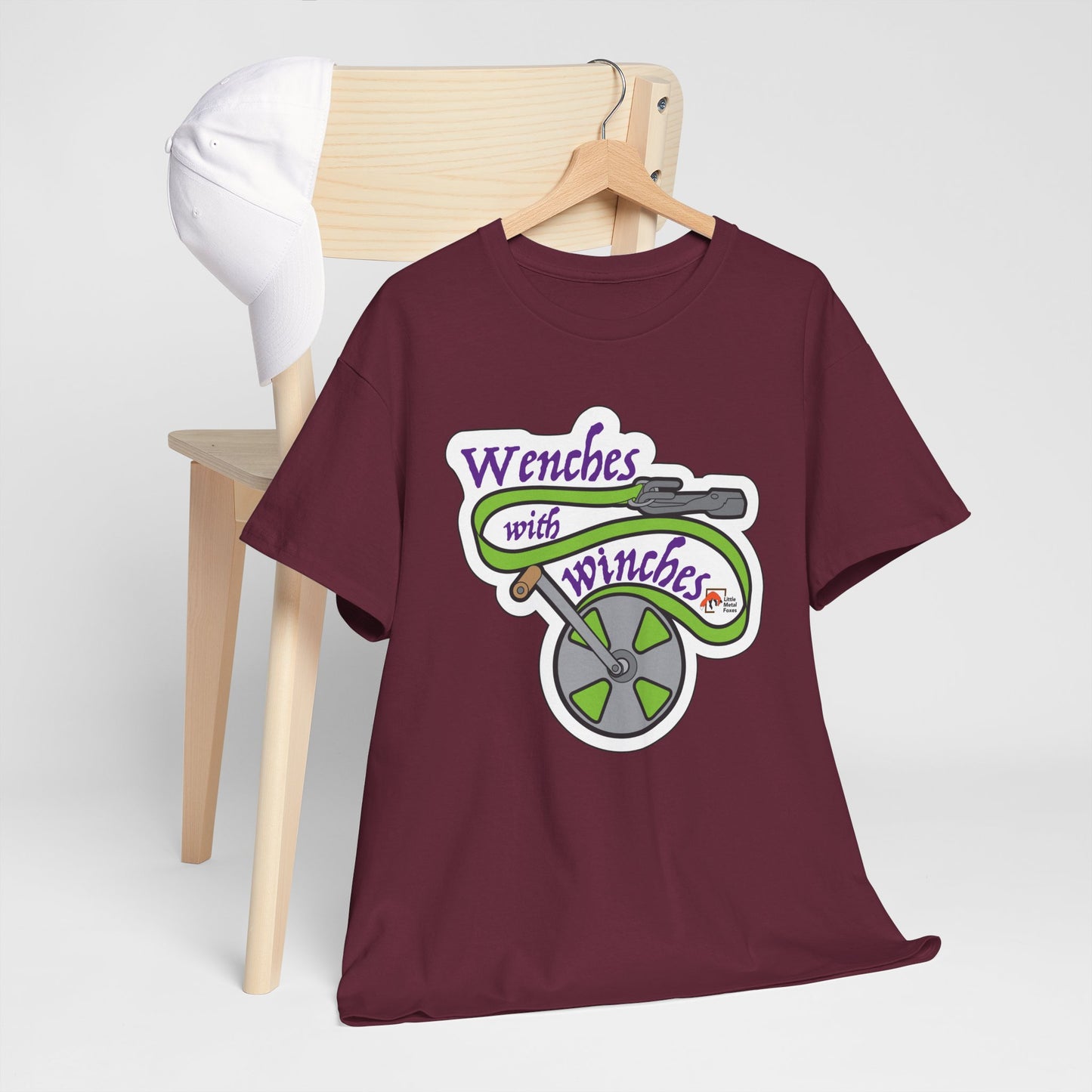 Wenches with Winches - Unisex Heavy Cotton Tee
