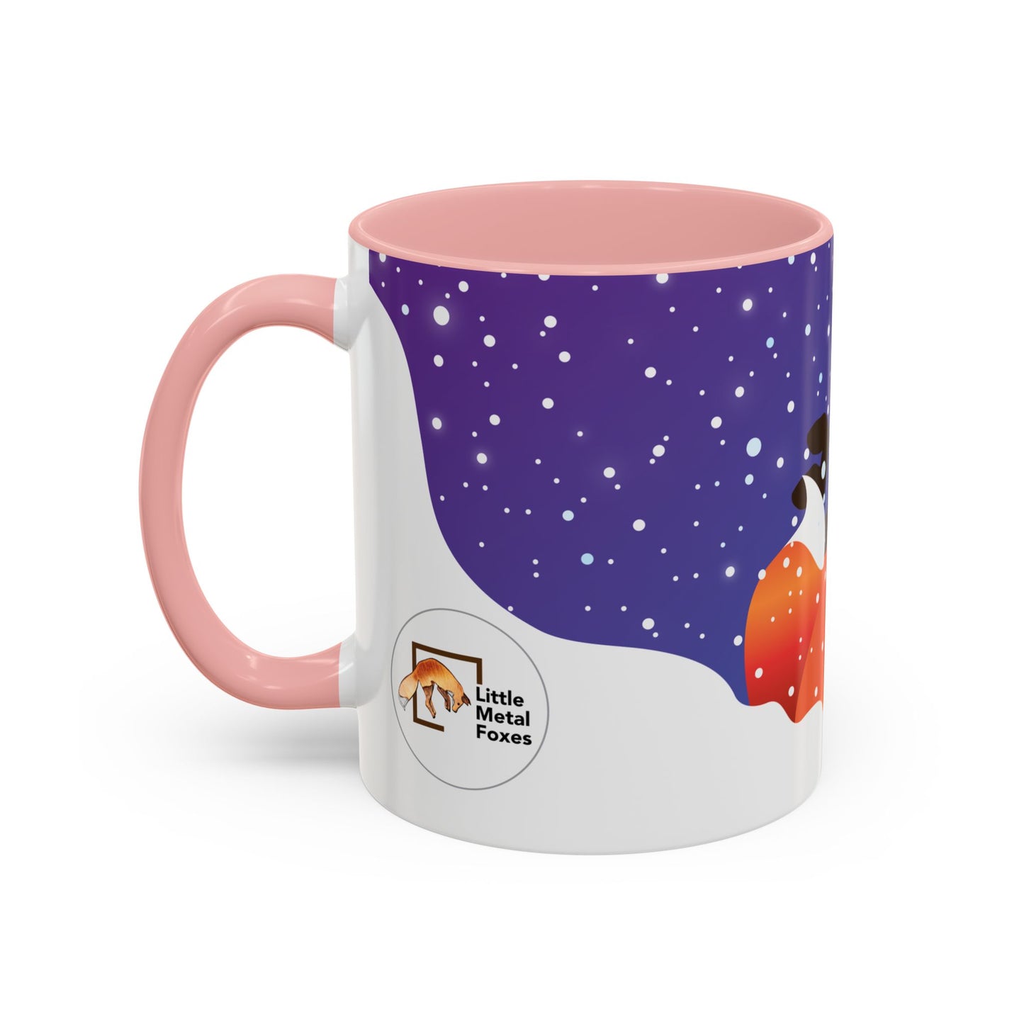 LMF Winter Fox Accent Coffee Mug (11, 15oz)
