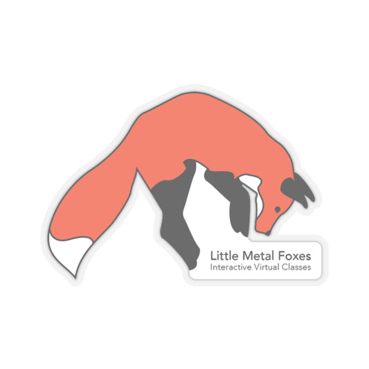 LMF Jumping Fox Stickers