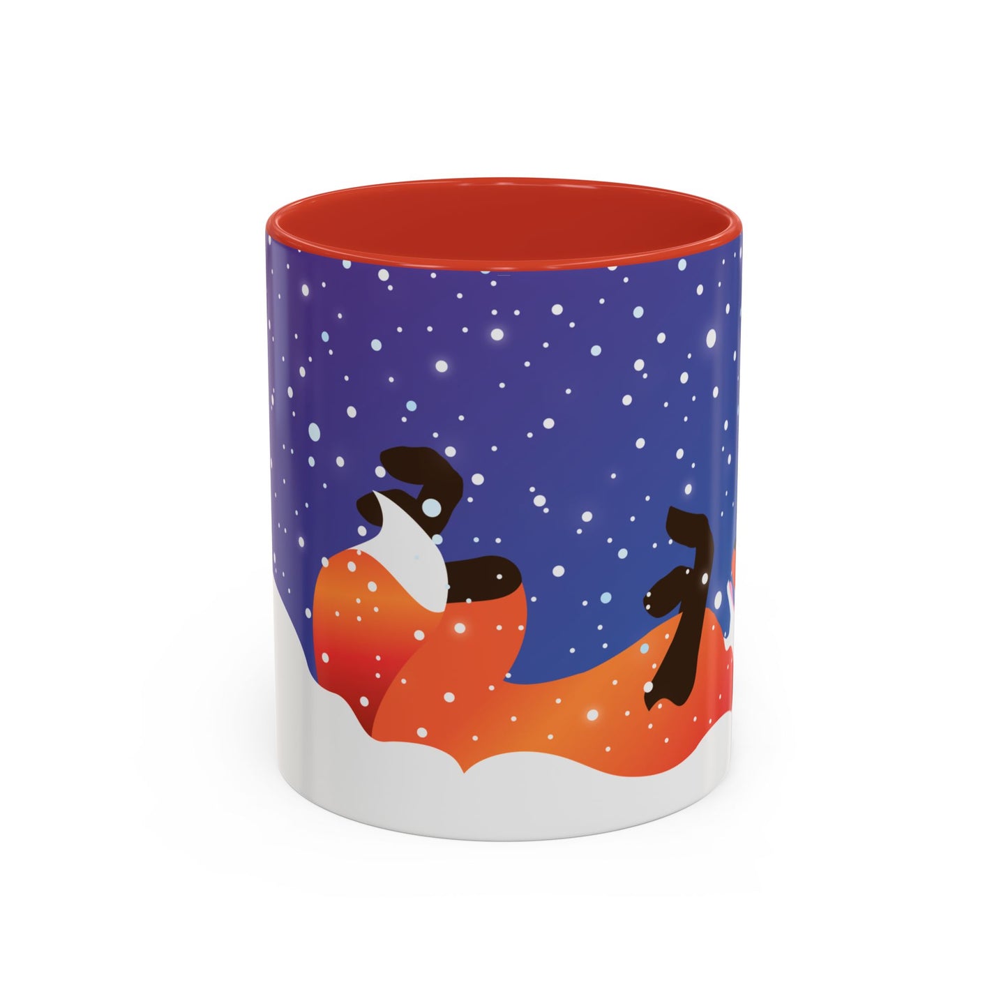 LMF Winter Fox Accent Coffee Mug (11, 15oz)
