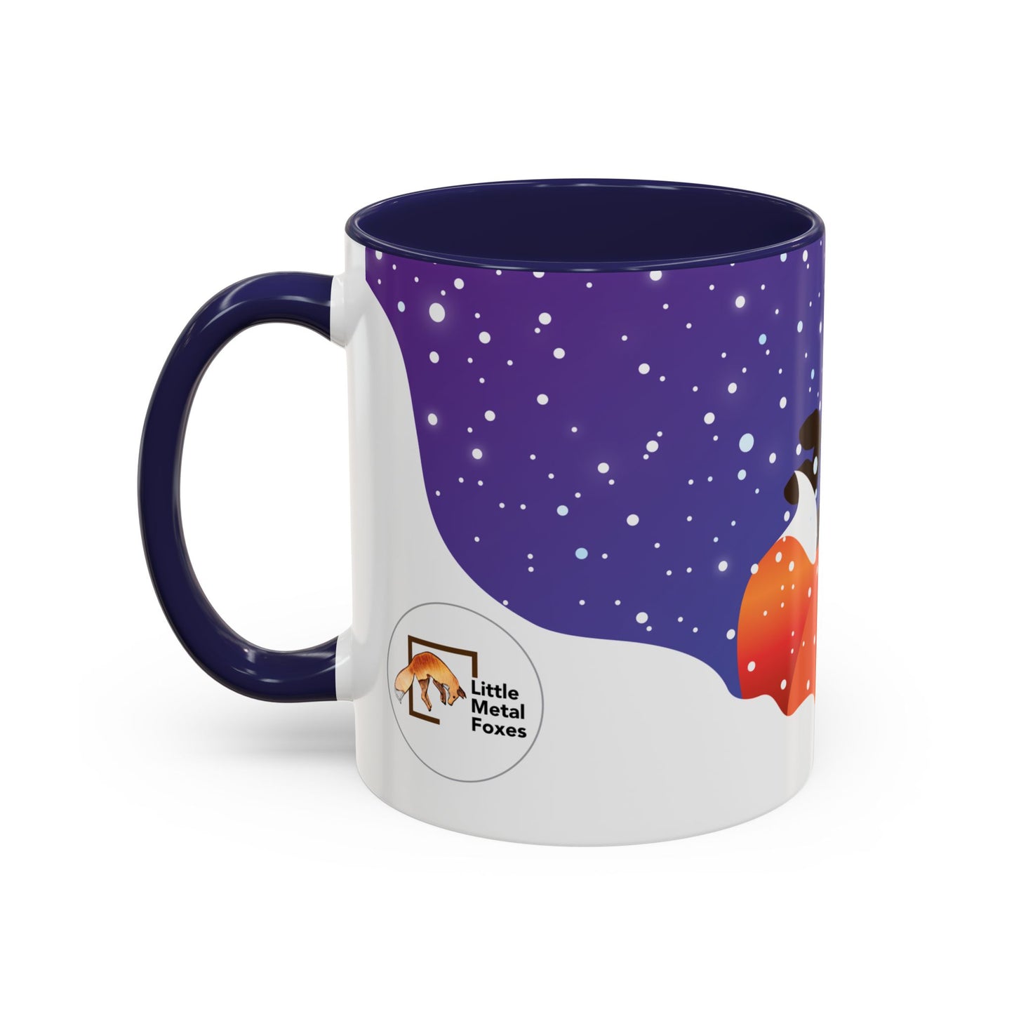 LMF Winter Fox Accent Coffee Mug (11, 15oz)
