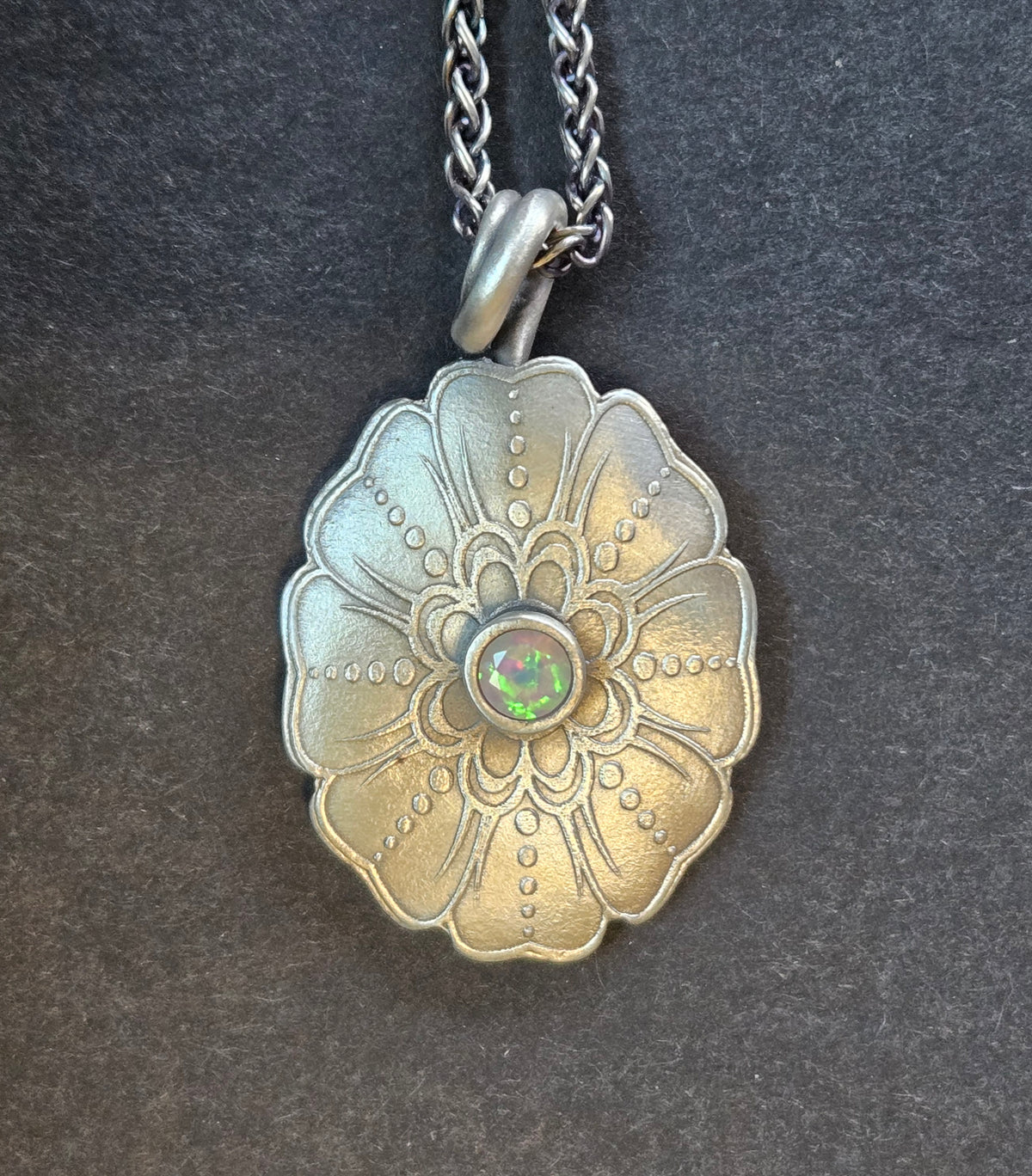 Catching Fire: Fine Silver Pendant with Fire-in-Place Opals in Project X with Michael Marx, October 31, 2026