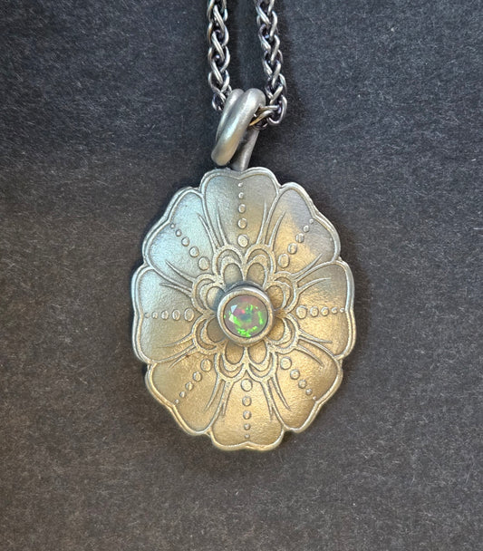 Catching Fire: Fine Silver Pendant with Fire-in-Place Opals in Project X with Michael Marx, October 31, 2026