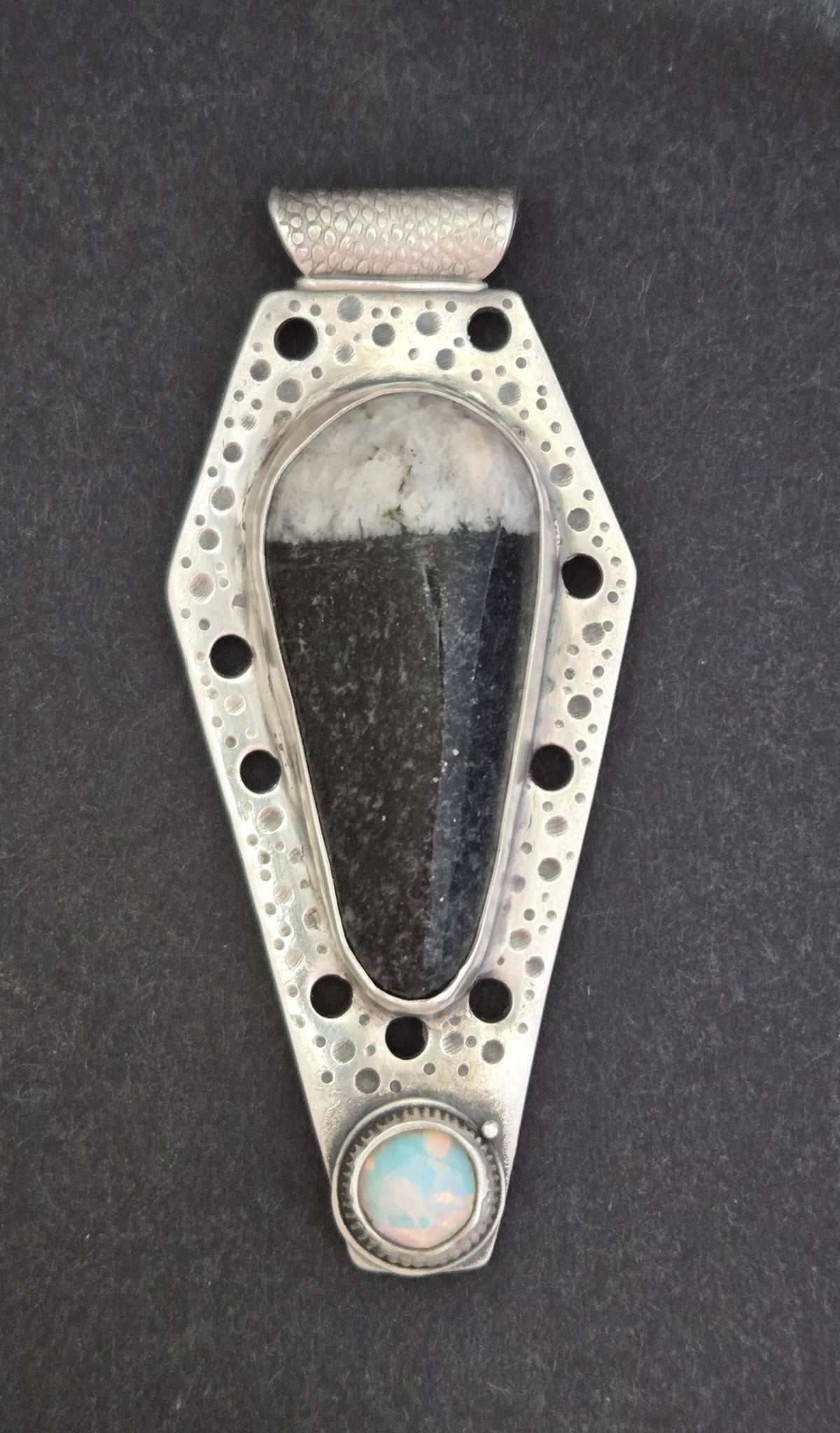 Catching Fire: Fine Silver Pendant with Fire-in-Place Opals in Project X with Michael Marx, October 31, 2026