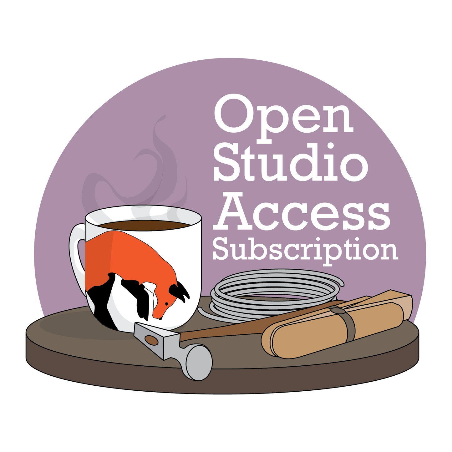 Open Studio Access - Annual Membership - Save 25%!