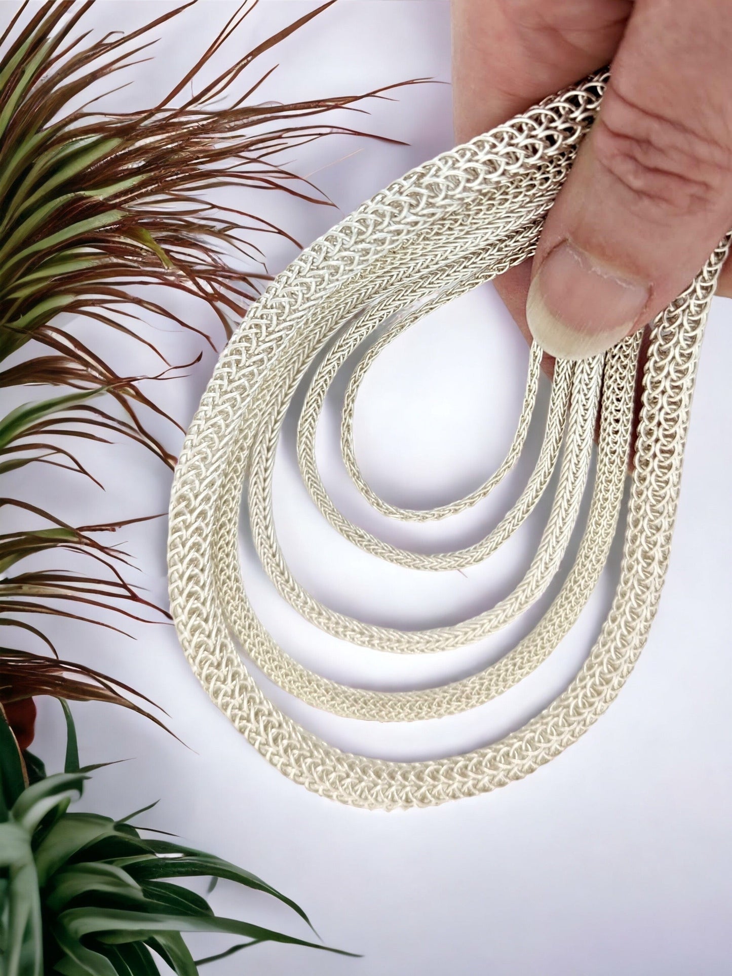05/19  Cord-Knit for Fine Silver and Gold