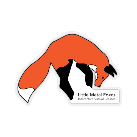 LMF Jumping Fox Stickers